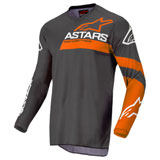 Alpinestars Fluid Chaser Jersey Anthracite/Coral Fluo