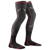 EVS Fusion Knee Brace Socks Black/Red