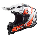 LS2 Subverter Evo Helmet Astro - White/Orange