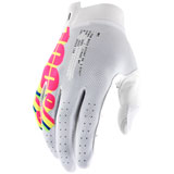 100% iTRACK Gloves System White